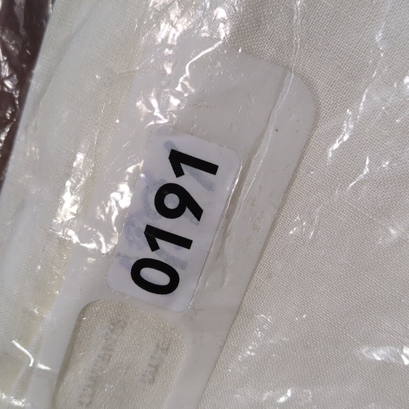 Mercer & Madison Womens White Linen Tie Waist Wide Leg Pants Size 6 Side Zipper - Picture 14 of 14